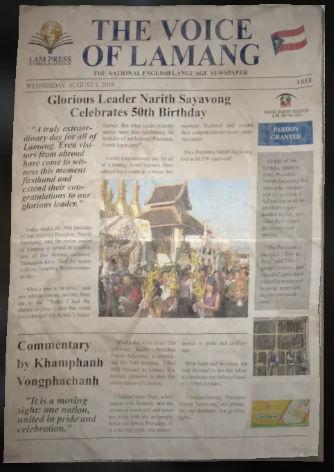 Narith Glorious Leader Narith Sayavong celebrates 50th Birthday | Gray Zone ...