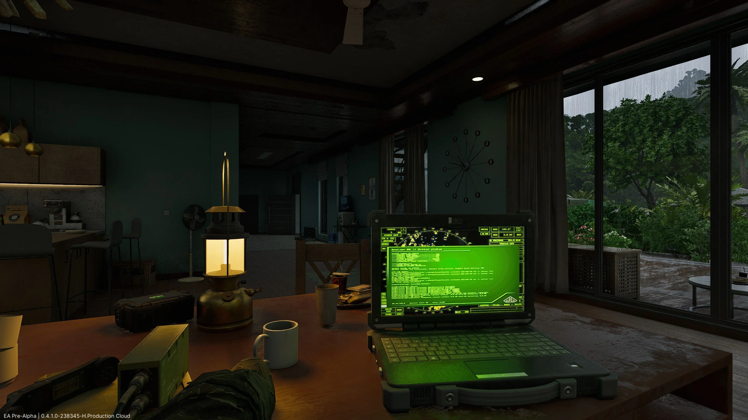 Chilling at base with nothing to do